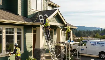 Professional painters serving Vancouver, WA for interior and exterior painting services