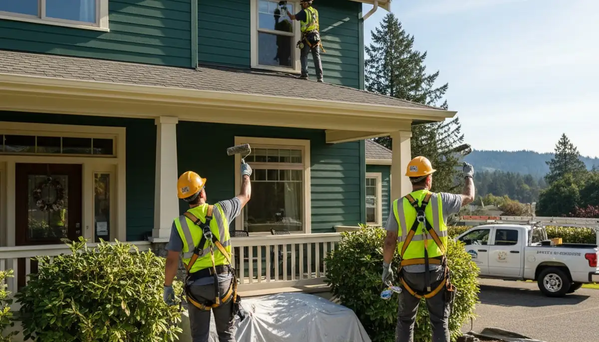 Professional painters in Vancouver, WA providing exterior and interior painting services