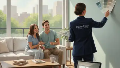 Vancouver, WA painter providing professional color consultation for home painting projects