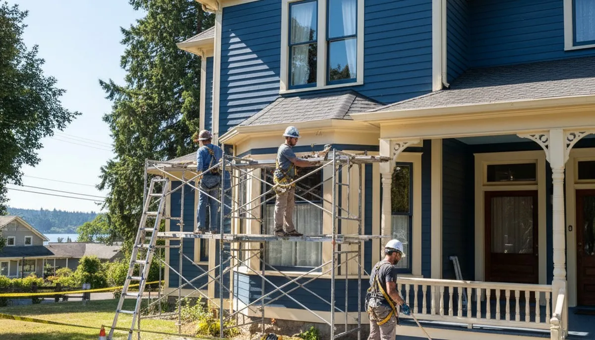 Professional painting crew serving Vancouver, WA with exterior and interior house painting services