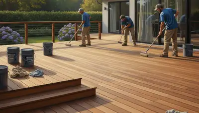 Deck staining service in Vancouver, WA for weather-resistant wood protection