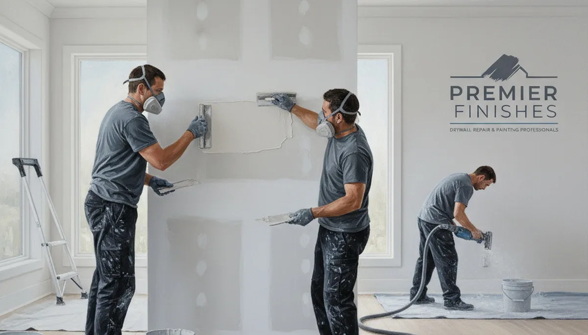Drywall repair in Vancouver, WA for cracks, holes, and water damage by Vancouver Paint Pros