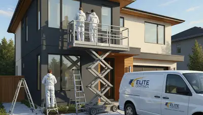 Exterior house painting in Vancouver, WA by Vancouver Paint Pros, improving curb appeal and weather protection