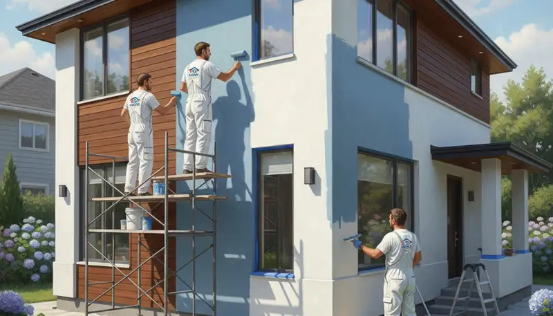 House painting service in Vancouver, WA for durable exterior protection against rain and moisture