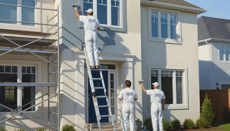 House painting in Vancouver, WA by Vancouver Paint Pros for durable exterior home protection
