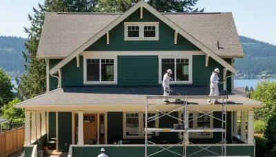 Professional painters providing exterior painting services in Vancouver, WA for homes and businesses