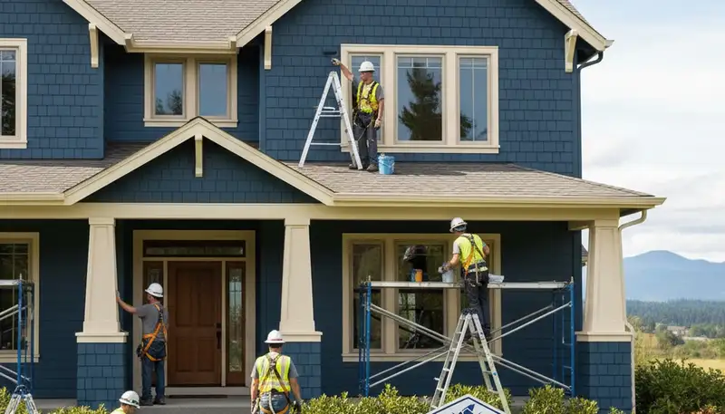 Professional painters serving Vancouver, WA with expert interior and exterior painting services