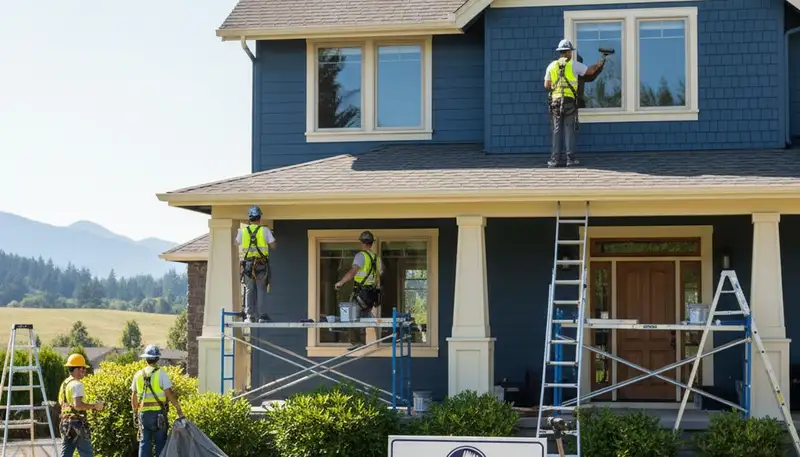 Professional painter serving Vancouver, WA for interior and exterior painting services
