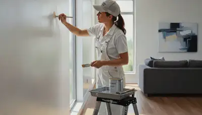 Paint touch-up service in Vancouver, WA for scuffs, chips, and faded interior walls