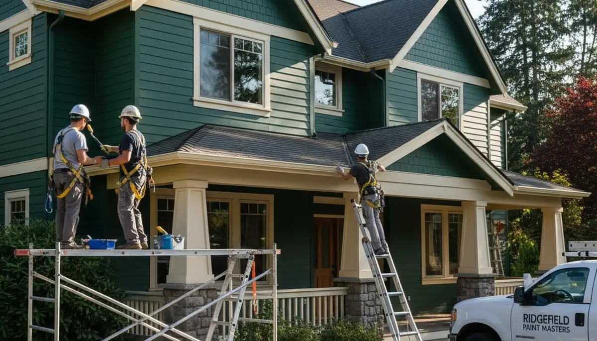Painting contractor team in Vancouver, WA providing interior and exterior house painting services