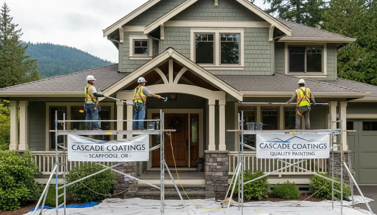 Professional painting contractor serving Vancouver, WA for interior and exterior home painting services